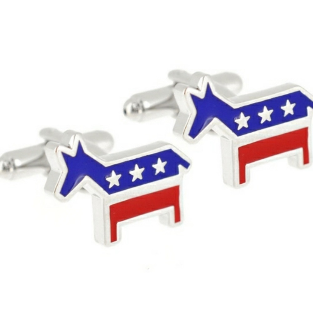 Democrat Donkey Cufflinks